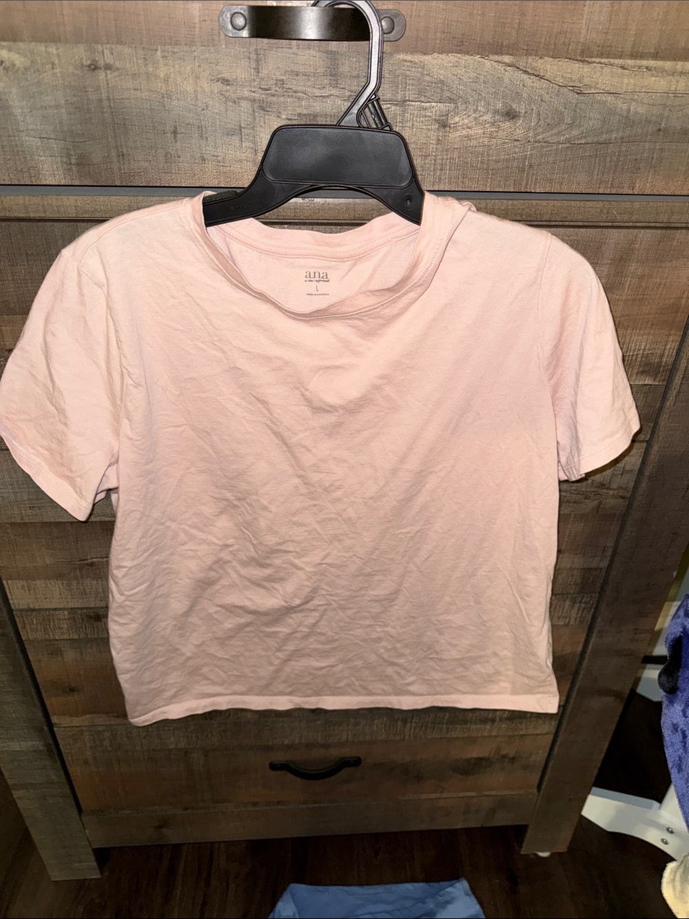a.n.a Blush Pink Short Sleeve Crewneck Tee